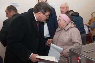 Владимир Буряк: «Я проголосовал за город»