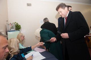 Владимир Буряк: «Я проголосовал за город»