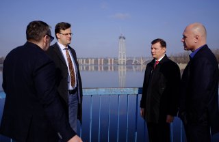 Ляшко приехал в Запорожье ради «многострадальных» мостов